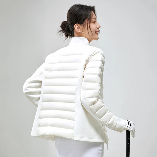 丁摩 90白鹅绒服轻薄羽绒服女款立领K2327-DR299-WX096 商品图3