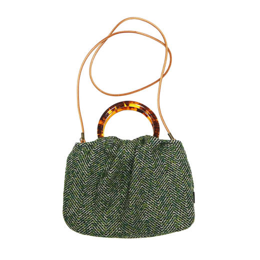 HUJI祤集Sunrise手提斜挎包插画经典人字纹 商品图5