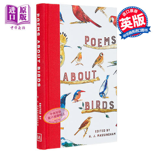 【中商原版】Collectors Library系列 关于鸟类的诗歌 Poems About Birds 英文原版 H J Massingham 赞美鸟儿 商品图0