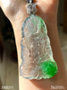 玻璃种飘翠度母吊坠【3305211】具体价格微信咨询 商品缩略图6