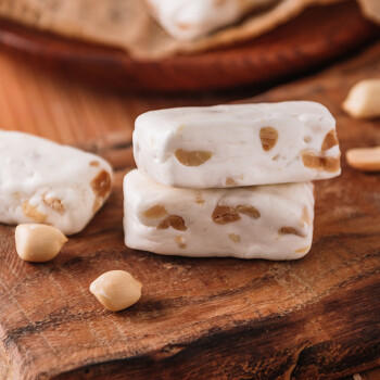 汇福园 牛轧糖 500g 正宗手工老式花生糖 儿童糖果 休闲解馋零食 商品图0