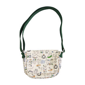 HUJI祤集Flap斜挎包插画小动物们