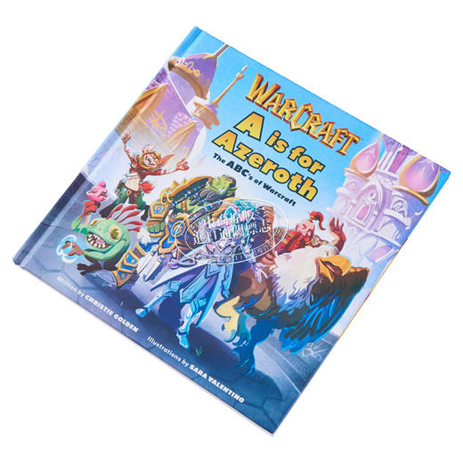 【中商原版】A代表艾泽拉斯 魔兽世界中的ABC 英文原版 Insight Editions Christie GoldenA is for Azeroth 商品图1