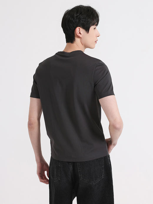 callisto深灰色棉混纺T恤短袖 STTSS090T 商品图2