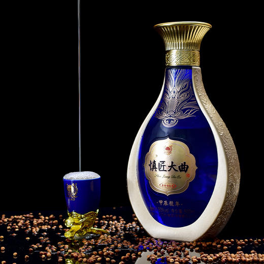 怀庄慎匠大曲·甲辰龙年 酱香型白酒 53度 高度酒 送礼自饮 500mL*6瓶整箱装 商品图5