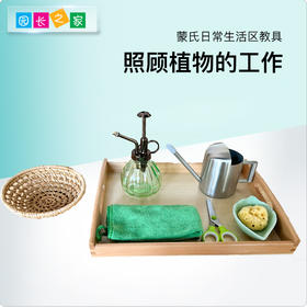 生活区教具-照顾植物的工作