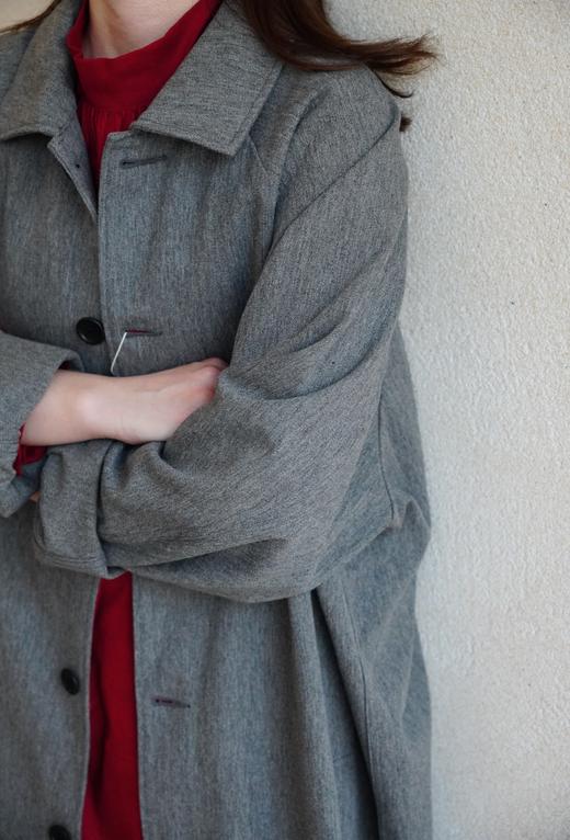 Ordinary fits简约中性羊毛长外套 商品图12