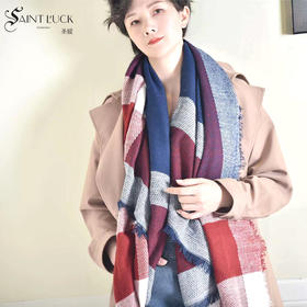 SAINT L’UCK/圣媛经典格纹围巾SA317W01