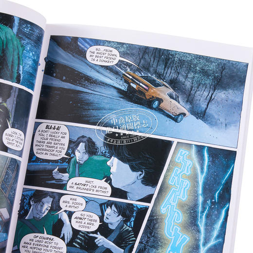 预售 【中商原版】波西杰克逊与神火之盗 英文原版 The Lightning Thief Rick Riordan 奇幻与科幻 流行小说 图像小说 商品图2