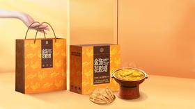 合珍园金汤花胶鸡整只预制菜品加热即食方便出品家庭装1400g/盒