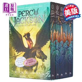 波西·杰克逊和奥林匹斯英雄5本套装 di一部 英文原版 Percy Jackson boxed set Rick Riordan 科幻小说