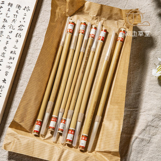 80-90年代中国工艺品进出口公司出口苏州湖笔羊毫中楷 商品图9