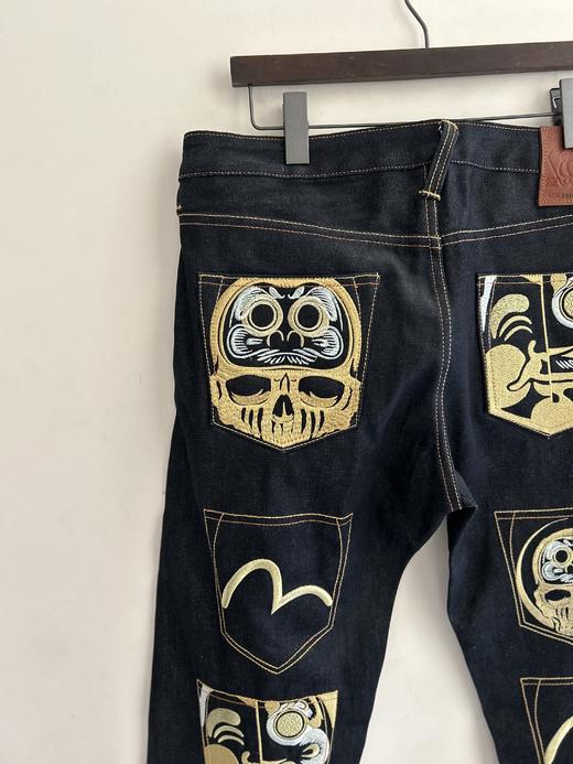 满减活动 日本福神牛仔裤  36/34 黑色 019 商品图5