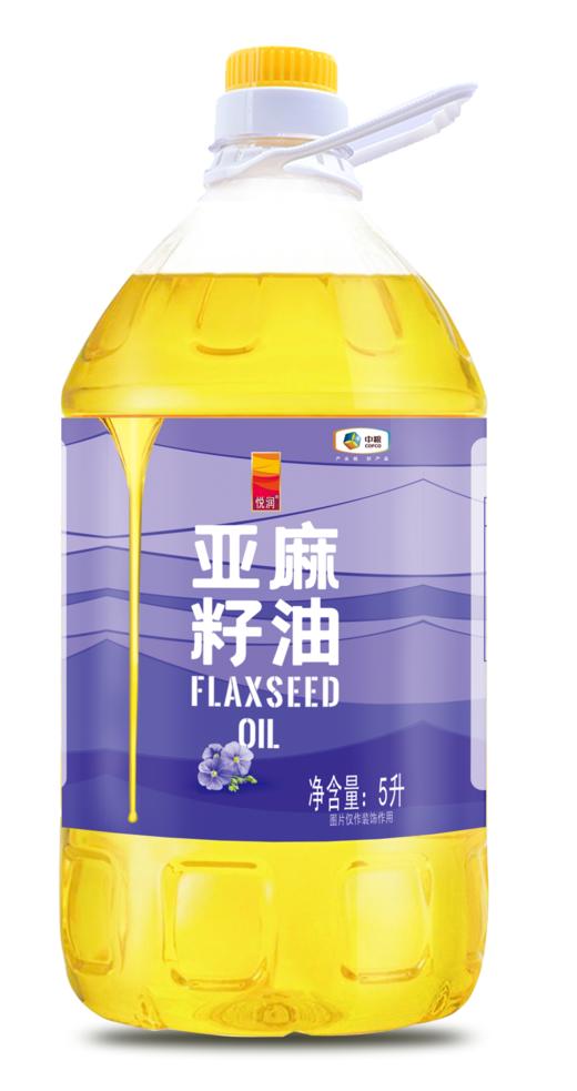 中粮悦润亚麻籽油5L 商品图1