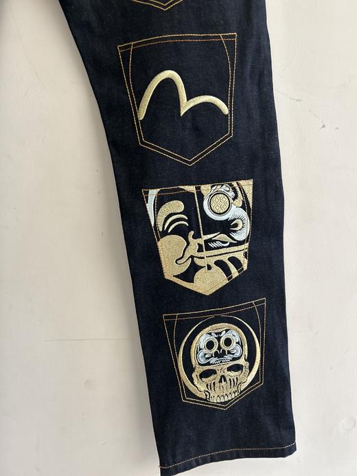 满减活动 日本福神牛仔裤  36/34 黑色 019 商品图8