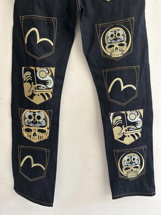 满减活动 日本福神牛仔裤  36/34 黑色 019 商品图7