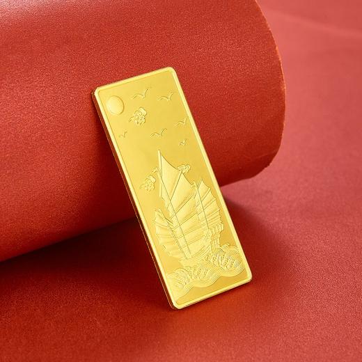 【限时克减138元】【20克】足金999.9 #投资理财 一帆风顺20g金条（配亚克力盒）(YDJT00043-04)（预售产品下单后不退款不退货不换货不补差价） 商品图3
