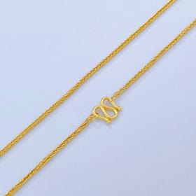 【限时克减150元】足金999.9 圆肖邦链项链(XL00014-08)预售产品下单后不退款不退货不换货不补差价