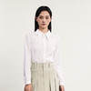 谜底通勤白衬衫长袖女2024春季新款领口钉珠绣百搭衬衣241MC0109 商品缩略图0