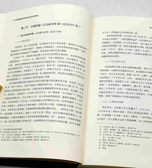 《青藏高原丝绸之路的考古学研究》，软精装，16开2册，仝涛著，文物出版社2021年一版一印，定价680，售价248元。 商品图6