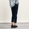 谜底棉弹牛仔裤女2024春新款复古高腰两粒扣百搭铅笔裤241MK0009 商品缩略图2