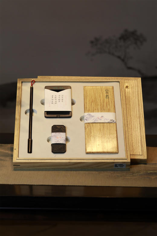 白蜡木精品文房四宝套装 商品图4