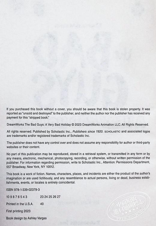 【中商原版】坏蛋联盟电影小说 英文原版 DreamWorks the Bad Guys Kate Howard 电影小说 影视小说 商品图3