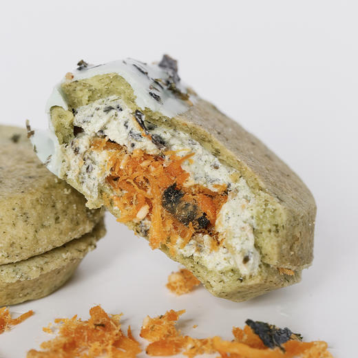 「CityWak下午茶」海苔芝麻肉松味｜冷冻经典版曲奇烧 (4枚/盒) 商品图6