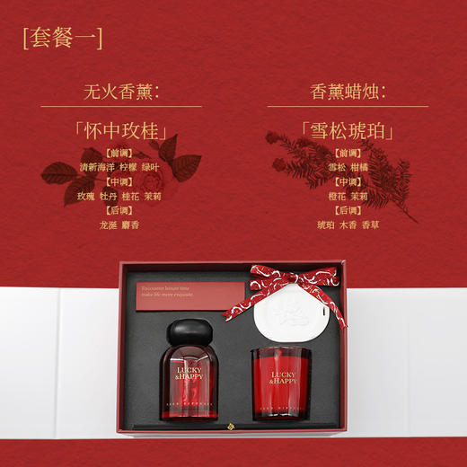 2025龙年【新年礼物 香薰蜡烛礼盒】年会伴手礼 礼品送人套装 商品图5