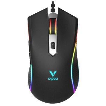 雷柏（Rapoo）V28S 鼠标 有线鼠标 游戏鼠标 8键可编程 RGB鼠标 电竞鼠标 吃鸡鼠标 鼠标宏定义 黑色 商品图6