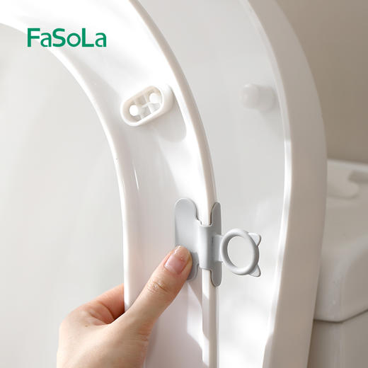 FaSoLa卫生间马桶提盖器掀马桶盖把手防脏硅胶马桶拉手揭盖器神器 商品图3