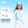 女童卫衣新款春拼色休闲甜美印花清新弹力长袖安奈儿童装EG411035 商品缩略图1