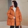 丁摩精品民族风文艺复古保暖白鸭绒连帽外套潮款AL 227 商品缩略图0