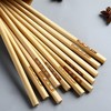 【优选天然楠竹，匠心制作！】竹筷子家用无漆无蜡天然，家庭装刻字餐具套装碳化筷子，舒适握感吃饭才香！-QQ 商品缩略图2