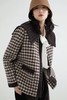 amadella 复古可爱宽松款千鸟格羽绒服外套 17482 商品缩略图2
