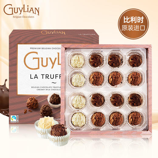 比利时吉利莲松露形代可可脂巧克力180g/040367 舌尖上的轻奢享受 商品图0