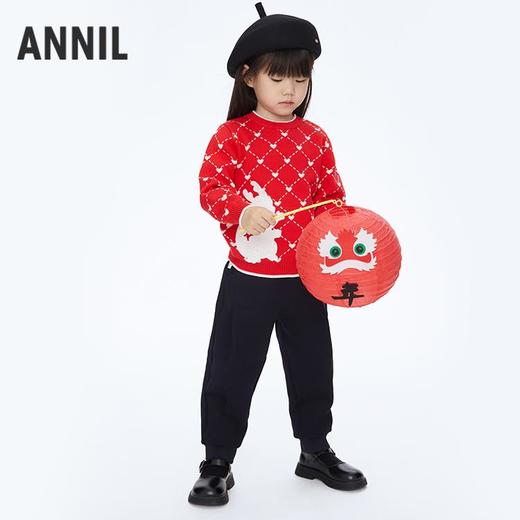 女童运动单裤裤子新款安奈儿童装实体店同款XG416540 商品图3