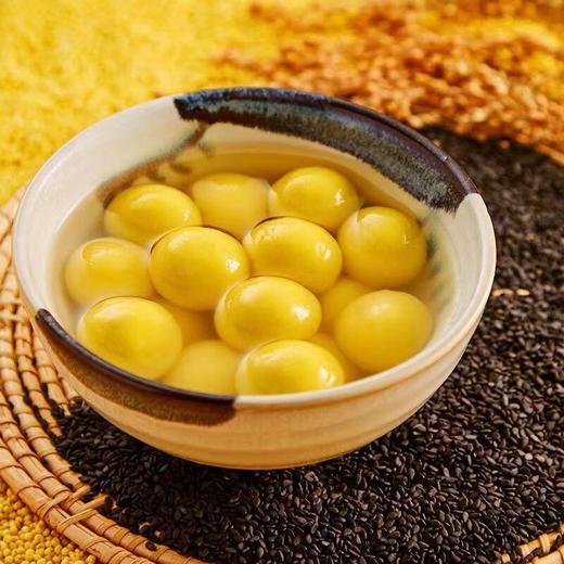 思念 冷冻零添加蔗糖大黄米黑芝麻汤圆 400g(12g/颗)/袋 商品图4