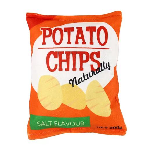 【响纸玩具地板价】毛绒仿真响纸薯片宠物狗狗玩具自嗨解闷 商品图5