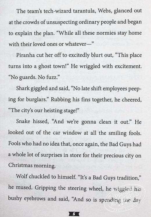 【中商原版】坏蛋联盟电影小说 英文原版 DreamWorks the Bad Guys Kate Howard 电影小说 影视小说 商品图5