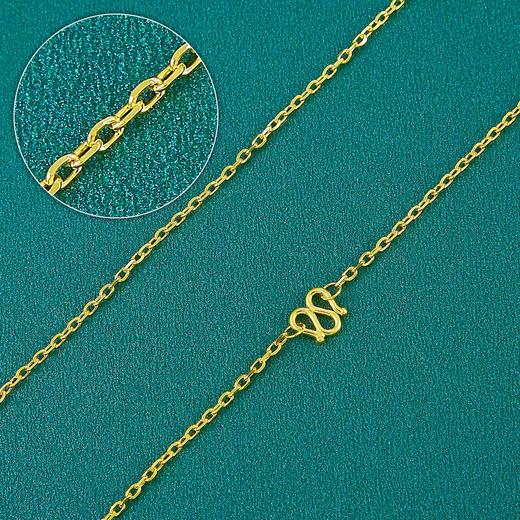 【限时克减150元】足金999.9 十字链项链(XL00042-02)补差价）补差价）预售产品下单后不退款不退货不换货不补差价 商品图0