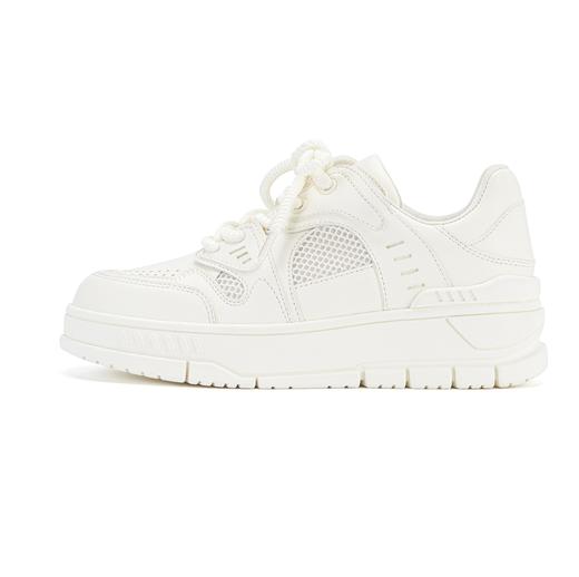 westory2024春季新款休闲厚底镂空气垫底超轻圆头百搭老爹鞋S24AM57031 商品图2