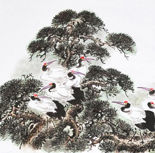 《松风鹤韵》古新华 商品图1