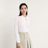 谜底通勤白衬衫长袖女2024春季新款领口钉珠绣百搭衬衣241MC0109 商品缩略图2