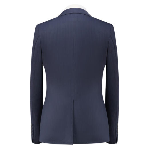 【西装+西裤】罗蒙男士西服套装经典竖条纹两件套商务正装通勤男士西服套装 商品图2