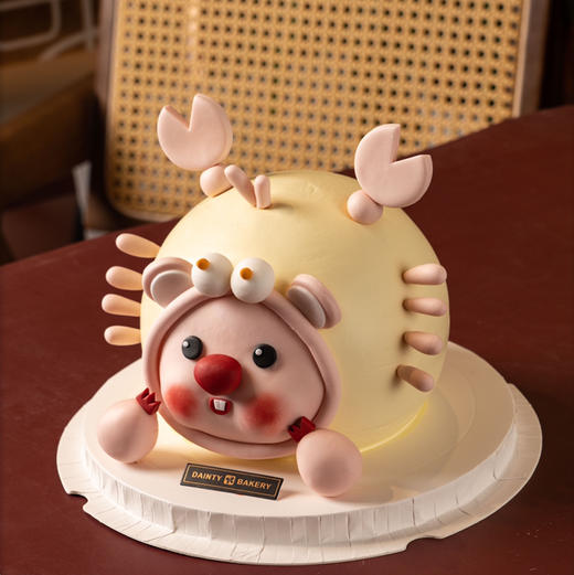 星座蛋糕 | 巨蟹座蛋糕6寸立体异形（纯动物奶油 新鲜水果夹心 提前3天预定） 商品图2