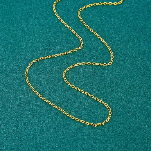 【限时克减150元】足金999.9 十字链项链(XL00042-02)补差价）补差价）预售产品下单后不退款不退货不换货不补差价 商品图1