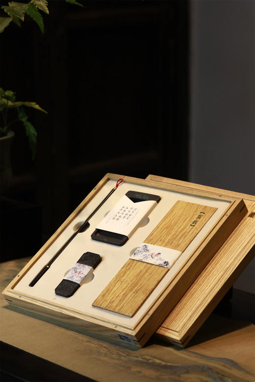 白蜡木精品文房四宝套装 商品图0