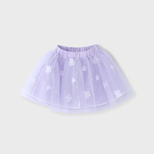 女童仙气甜美出行蓬蓬网纱半裙裙子新款安奈儿童装实体店同款XG413648 商品图4