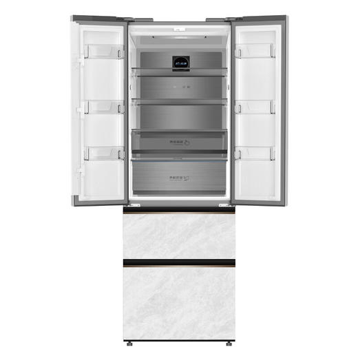 美菱（MeiLing）400升法式冰箱 一级能效 BCD-400WP9BT雪山白（线下同款） 商品图5